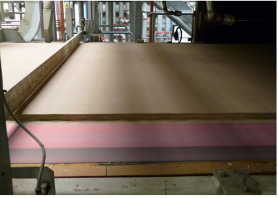 Lichte druk PVC-transportband Grijs 5 mm dikte antistatisch