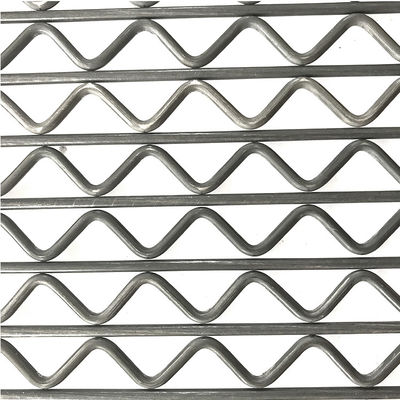 Harp-scherm van stalen materiaal met zelfreinigende functie en minimaal 3 mm opening voor mijnbouw en steengroeve