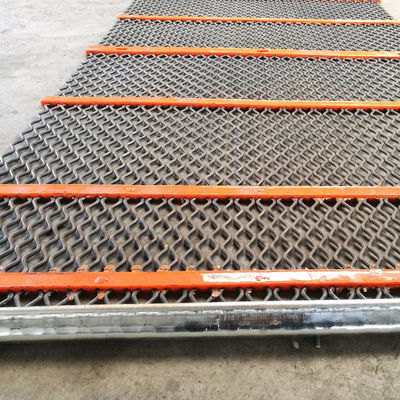 Polyurethaan Zelfreinigend Draadscherm met Rechthoekige Vorm en Minimale Opening van 3 mm voor Mijnbouw en Steengroeven