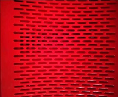 Het hoge Schuringsweerstand het Vastklemmen de Stroomscherm van de Polyurethaan materiële Tik voor het steenkoolscherm