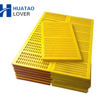 30 mm dikte 305x305 mm stalen frame polyurethaan schermpaneel voor ontwatering