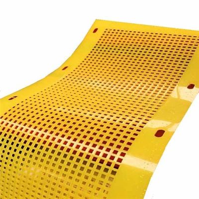 2 mm dikte polyurethaan Flip-Flop scherm mat voor zeven Cullets met aanpasbare maat