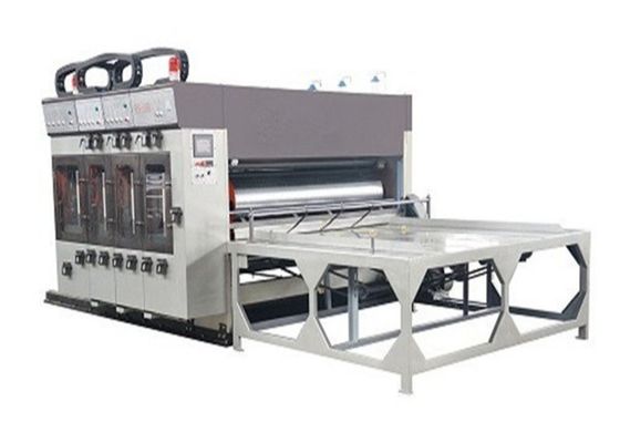 De semi Automatische Druk van de Golfkartonmachine en het Inlassen van Machine