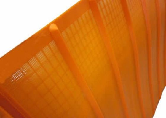 1040x700mm 0.25mm het Polyurethaanscherm Mesh For Fine Wet Screening