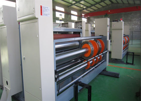 1450x2600mm Kettingsvoer Twee Kleurenprinter Slotter Machine