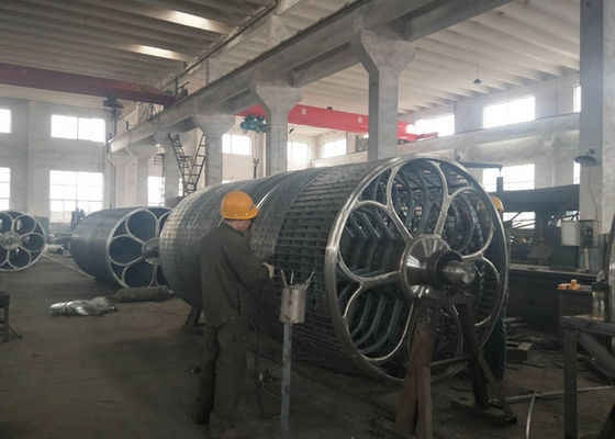 Diameter 1000mm tot 2500mm Roestvrij staal 304 van de Cilindervorm