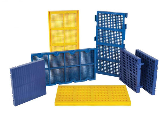 305x305mm het Ontwaterende Pu Scherm Mesh For Coal